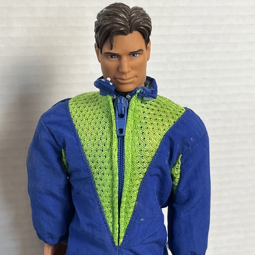 Vintage 1998 Max Steel Sky Strike Mattel 12" Articulated Action Figure